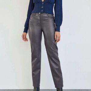 Aritzia Melina Faux Leather Pant